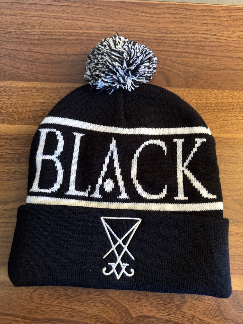 Blackcraft Knit Bobble Beanie